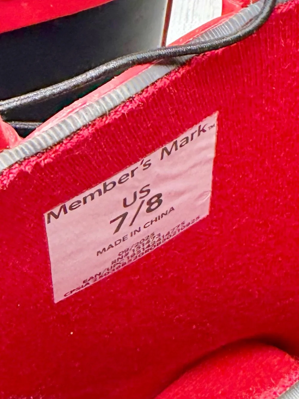 BRAND NEW Member's Mark Toddler 7/8 Waterproof Fire Fighter Rain Boots